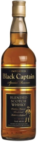 Виски Black Captain, 3 года, 0.7 л