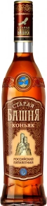 Коньяк Старая Башня, 5 лет, 0.5 л