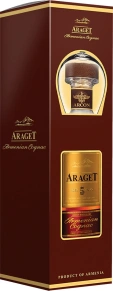Коньяк Araget, 5 лет, 0.5 л (п/у)