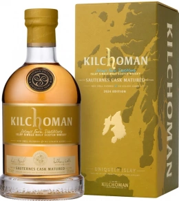 Виски Sauternes Cask Matured, Kilchoman, 0.7 л (п/у)