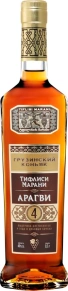 Коньяк Aragvi, Tiflisi Marani, 4 года, 0.5 л