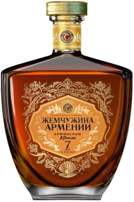 Коньяк Жемчужина Армении, 7 лет, 0.5 л (п/у)