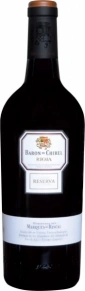 Вино Baron de Chirel Reserva Rioja, Marques de Riscal, DOC, 2004, 0.75 л