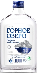 Водка Горное озеро, 0.25 л