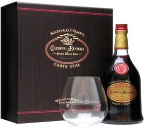 Бренди Cardenal Mendoza Carta Real, Sanchez Romate, Solera Gran Reserva, 30 лет, 0.7 л (п/у)