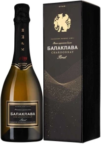 Игристое вино Шардоне, Балаклава, 0.75 л (п/у)