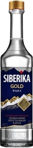 Водка Gold, Siberika, 0.5 л