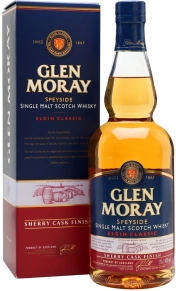Виски Elgin Classic Sherry Cask Finish, Glen Moray, 8 месяцев, 0.7 л (п/у)