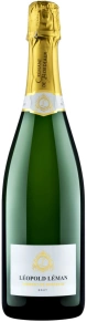Игристое вино Brut, Leopold Leman, AOC, 0.75 л