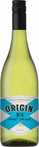 Вино №4 Pinot Grigio, Origin, 2023, 0.75 л