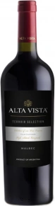 Вино Terroir Selection High Altitude Vineyards Malbec, Alta Vista, 2022, 0.75 л