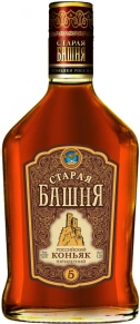 Коньяк Старая Башня, 5 лет, 0.25 л