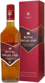 Виски Blended Malt, Royal Highland, 3 года, 0.75 л (п/у)