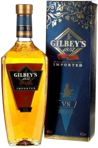 Бренди 1857, Gilbey's, AC, 3 года, 0.5 л (п/у)