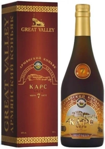 Коньяк Карс, KV, 7 лет, 0.7 л (п/у)