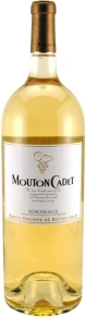 Вино Bordeaux Blanc, Mouton Cadet, AOC, 2012, 1.5 л