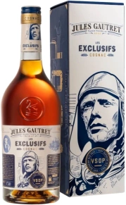 Коньяк Les Exclusifs, Jules Gautret, VSOP, 4 года, 0.7 л (п/у)