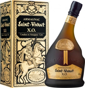 Арманьяк Saint-Vivant, XO, 10 лет, 0.7 л (п/у)