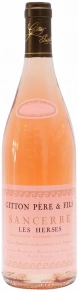 Вино Les Herses Rose, Gitton Pere & Fils, AOC, 2011, 0.75 л