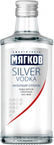 Водка Серебряная, Мягков, 0.25 л
