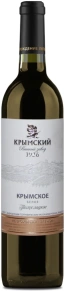Вино Белое полусладкое, Крымское, 0.7 л