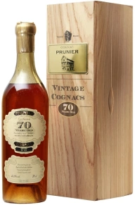 Коньяк Prunier, 70 лет, 0.7 л (п/у)