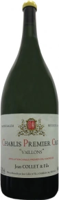 Вино Chablis 1er Cru Vaillons, Domaine Jean Collet et Fils, 2019, 6 л