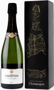Шампанское Brut, Pierre Сourtois, AOC, 0.75 л (п/у)