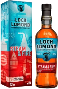 Виски Steam & Fire, Loch Lomond, 0.7 л (п/у)