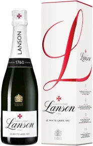 Шампанское Le White Label Sec, Lanson, 0.75 л (п/у)