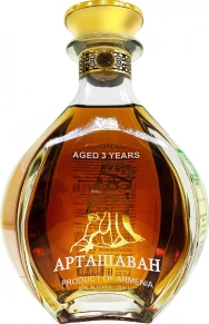 Коньяк Арташаван, 3 звезды, 3 года, 0.5 л
