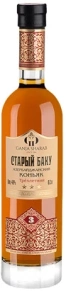Коньяк Старый Баку, 3 звезды, 3 года, 0.2 л
