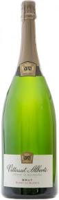 Игристое вино Cremant de Bourgogne Blanc de Blancs Brut, Vitteaut-Alberti, AOC, 0.75 л
