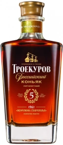 Коньяк Троекуров, 5 лет, 0.25 л