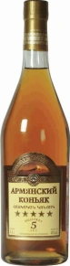 Коньяк Армянский коньяк, 5 Stars, 5 лет, 0.5 л