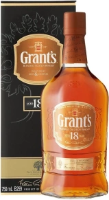 Виски Grant's, 18 лет, 0.75 л (п/у)