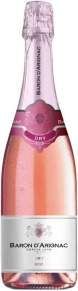 Игристое вино Dry Rose, Baron d'Arignac, 0.75 л