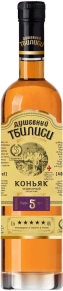 Коньяк Душевный Тбилиси, 5 лет, 0.5 л