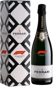 Игристое вино Brut Formula 1, Ferrari, DOC, 0.75 л (п/у)