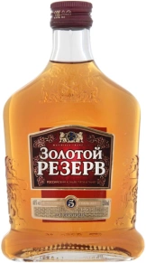 Коньяк Золотой Резерв, 5 лет, 0.25 л