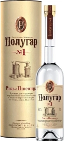 Водка Полугар №1 Рожь и Пшеница, Паричская винарня, 0.5 л