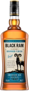 Виски Bourbon Finish, Black Ram, 3 года, 0.7 л