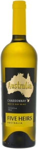 Вино Шардоне, Файв Эирс, 0.75 л