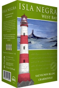 Вино Sauvignon Blanc-Chardonnay, West Bay, 2016, 3 л