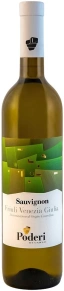 Вино Sauvignon Blanc, Poderi di Carlo, DOC, 2020, 0.75 л