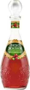 Ликер Брусничная, Вкус жизни, 0.5 л