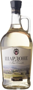 Вино Шардоне полусладкое, Вино-Гранде, 0.75 л