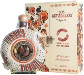 Текила Painted Clay, Dos Armadillos, 0.75 л (п/у)