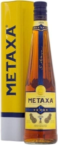Бренди Metaxa, более 5 лет, 0.7 л (п/у)