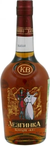 Коньяк Лезгинка Дагвино, KV, 6 лет, 0.5 л (п/у)